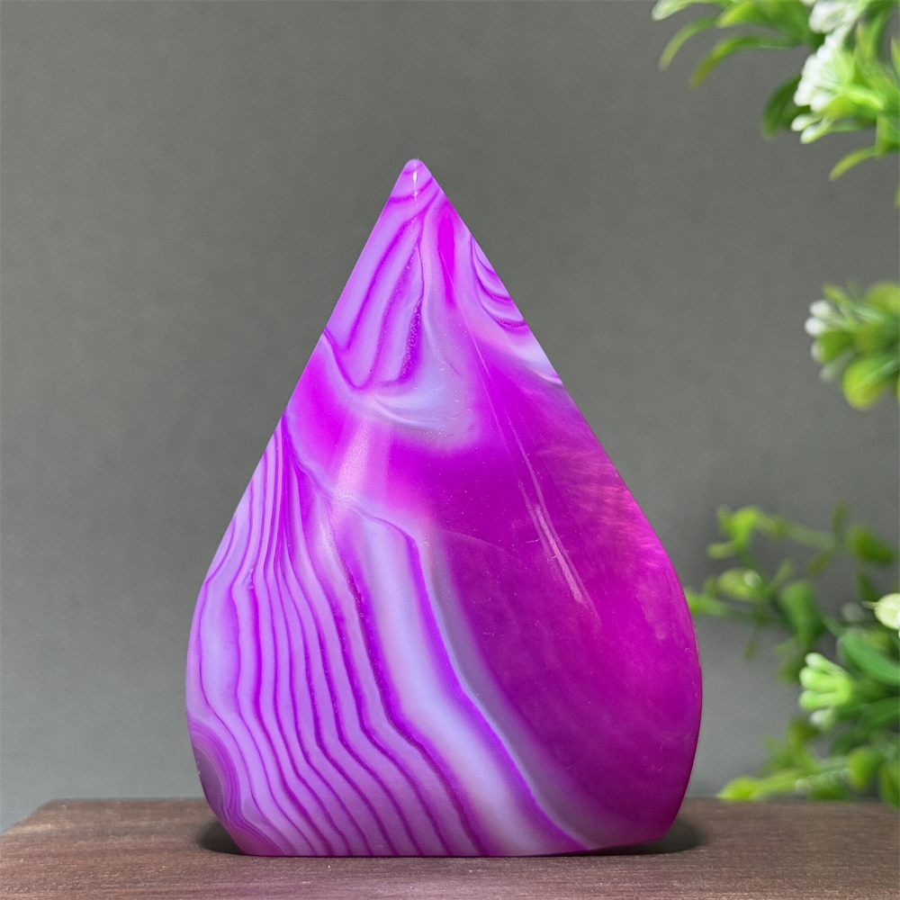 Natural Gemstone Purple Agate  - Renewable Energy Infrastructure recension och pris