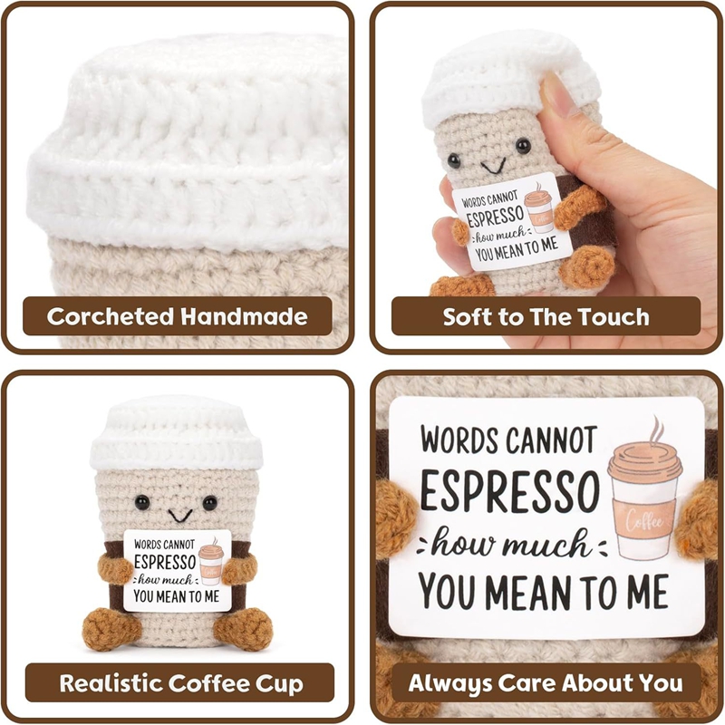 Handmade Crochet Coffee Doll w - Renewable Energy Infrastructure recension och pris