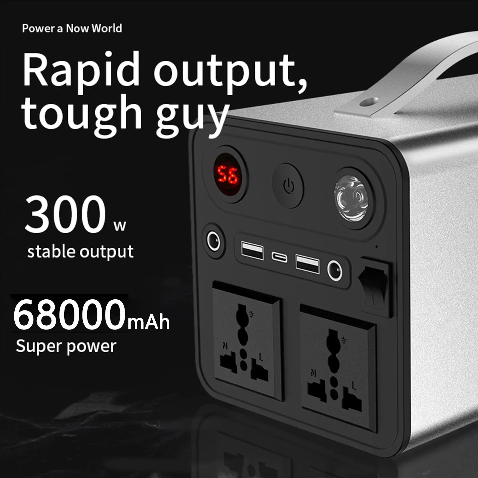 PURFIELD Portable Power 68000m - Portable Power Station recension och pris