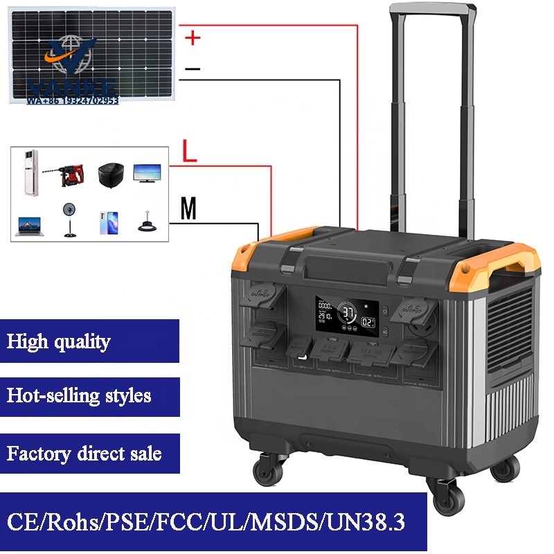 3 kw 3kva Heavy Solar Power Ge - Portable Power Station recension och pris