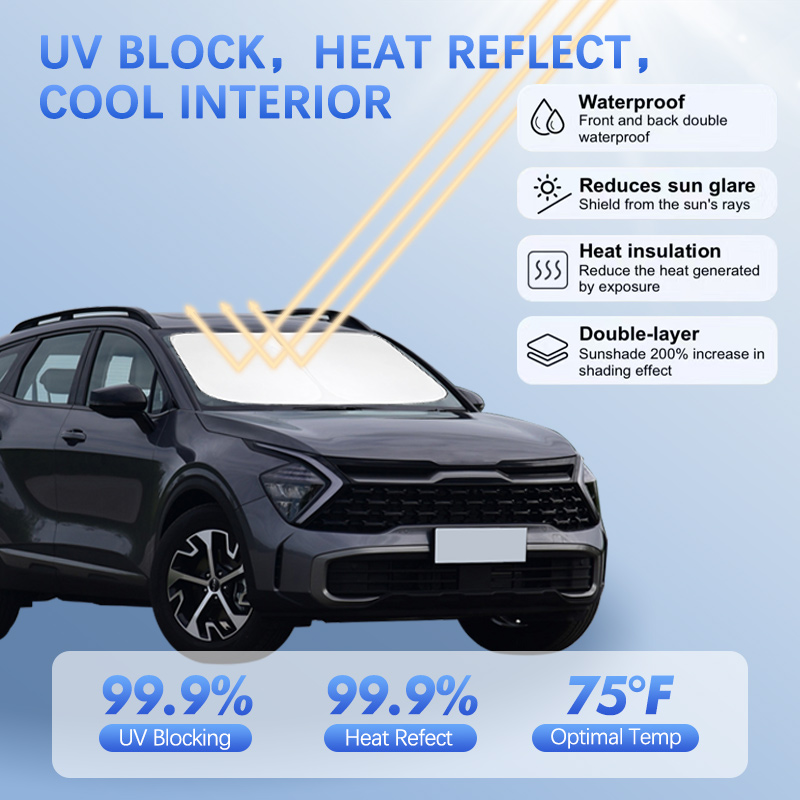 Car Windshield Sun Shade For K - Renewable Energy Infrastructure recension och pris